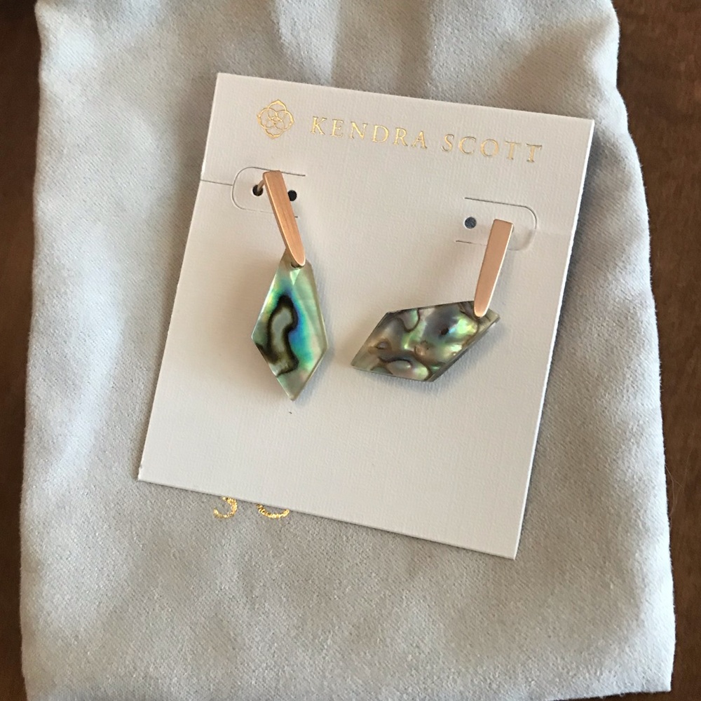 Kendra Scott Gianna Drop Abalone Earrings